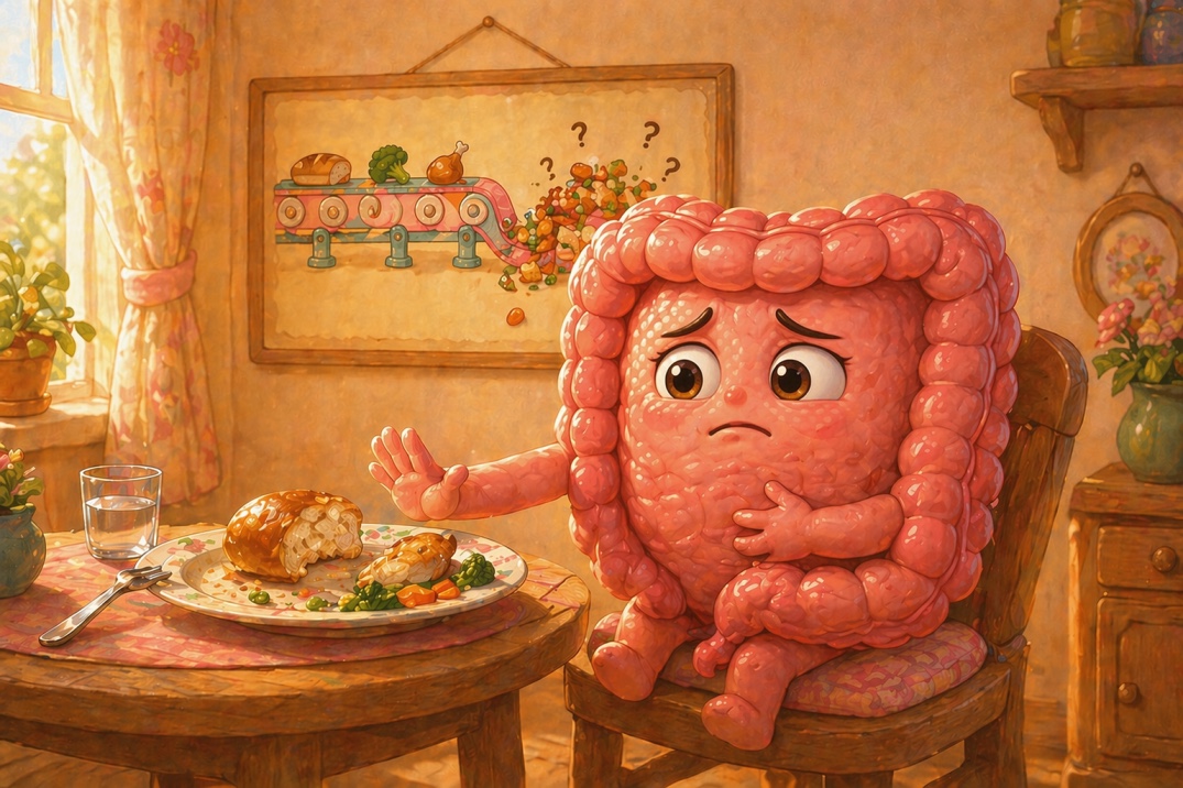 Stomach pain after eating