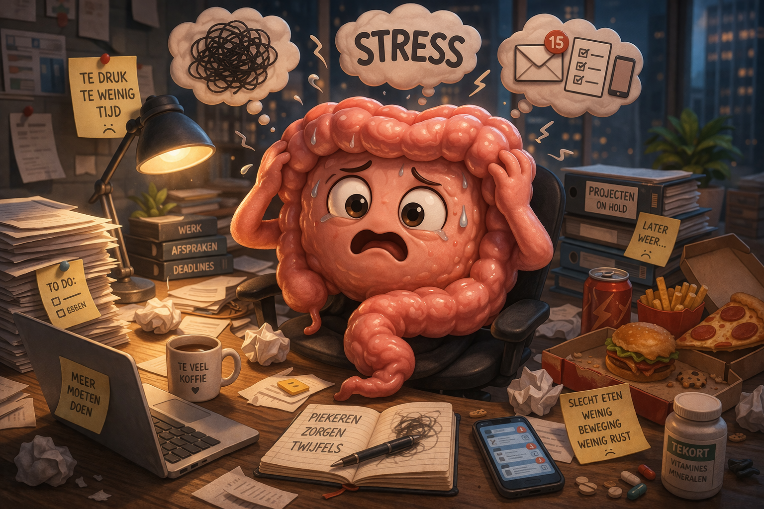 Stress and gut problems