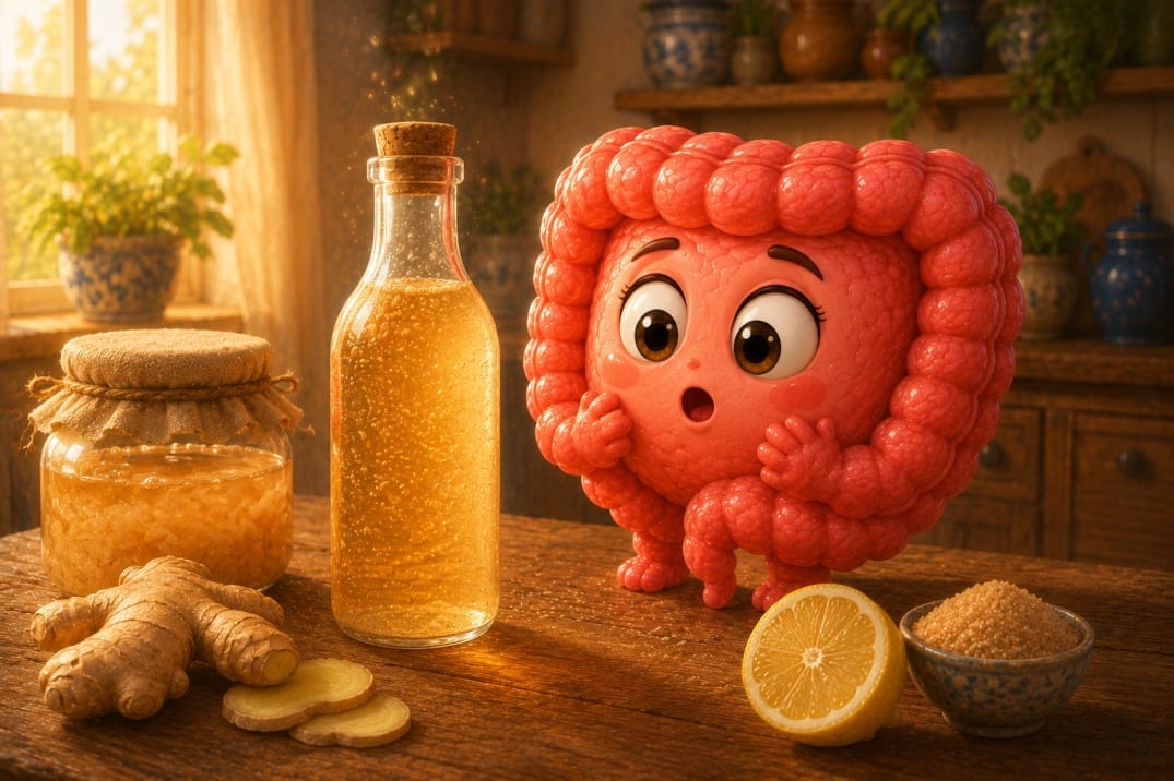 The ginger beer plant and your gut flora